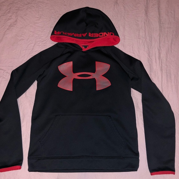 boys large under armour hoodie